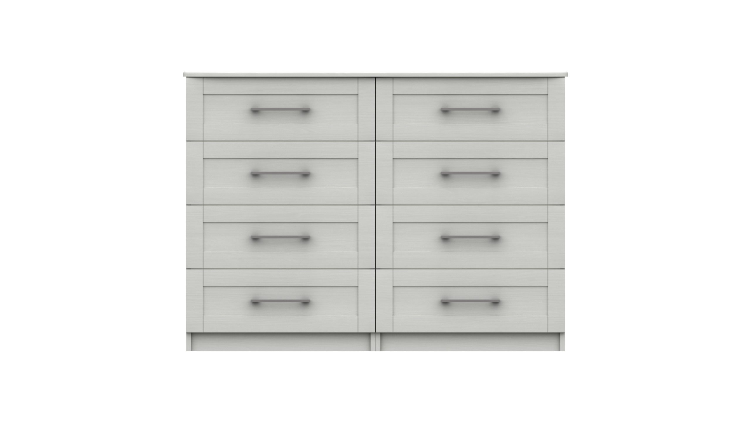 4 Drawer Double Chest (Range 11) Front