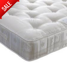 Individual Pocketed traditional hand tufted turnable mattress.