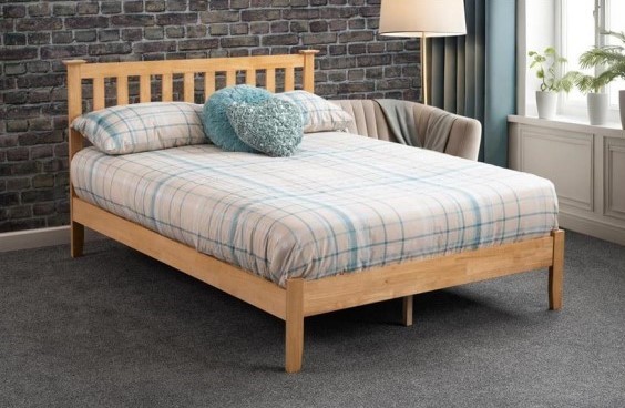 cluster oak 2 IN 1 Wooden Gust bed in honey pine. also available in white finish. (mattress extra)